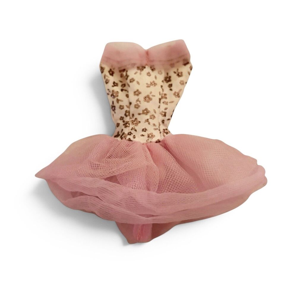 Barbie 2005 My First Ballet Lesson BALLERINA TUTU PINK DRESS ONLY